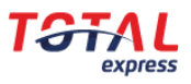 Logo da transportadora Total Express, parceira da SmartEnvios.